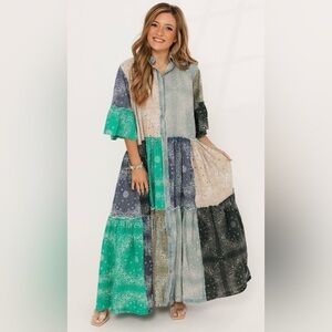 Oli & Hali patchwork dress